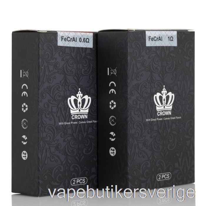 Vape Sverige Uwell Crown Replacement Pods 0,6ohm Crown Pods